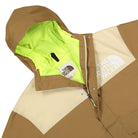 The North Face M 86 Low-Fi Hi-Tek Mountain Jacket Untility Brown / Gravel Jackets Close-up | Overkill