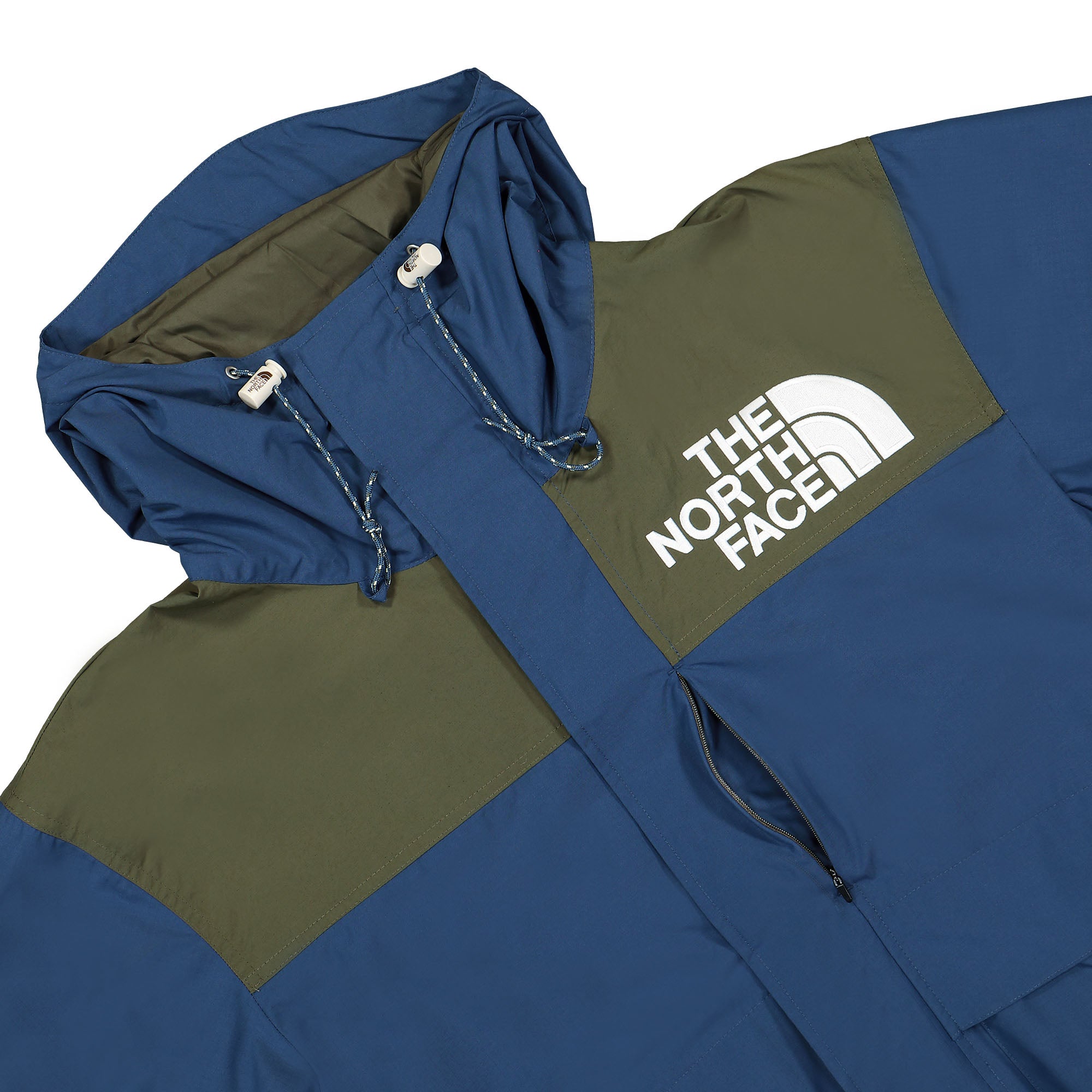 The North Face M 86 Low-Fi Hi-Tek Mountain Jacket Shady Blue / New Taupe Green Jackets Detail view 1 | Overkill