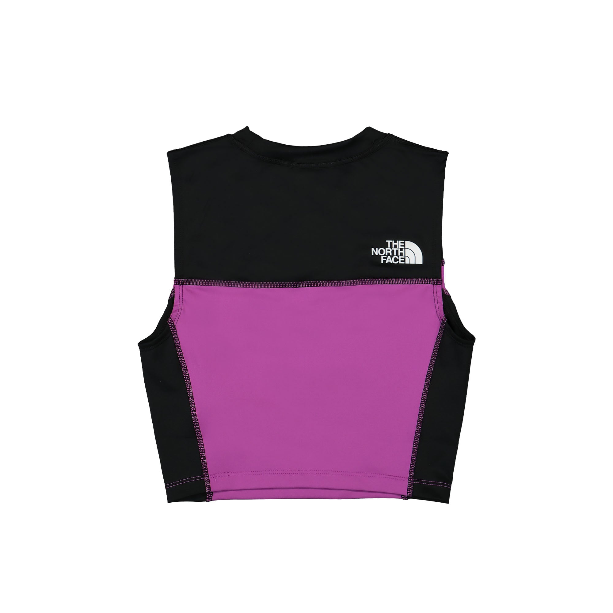 The North Face W Poly Knit Tank Purple / TNF Black Tops Material | Overkill
