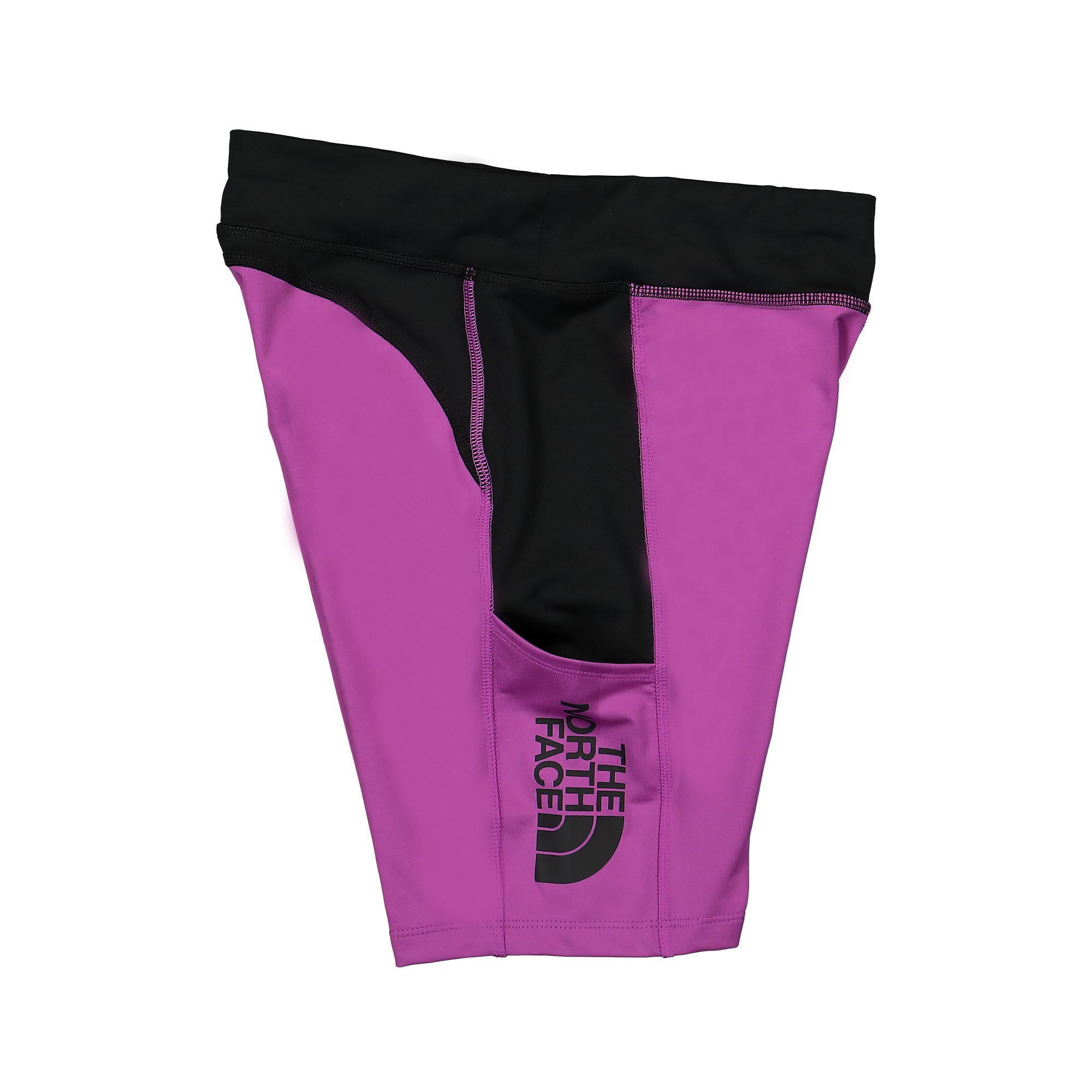 The North Face W Poly Knit Shorts Purple / TNF Black Shorts Detailfoto | Overkill