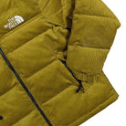 The North Face 1992 Reversible Nuptse Jacket Sulphur Moss / Coal Brown Puffer Jackets Detail view 3 | Overkill