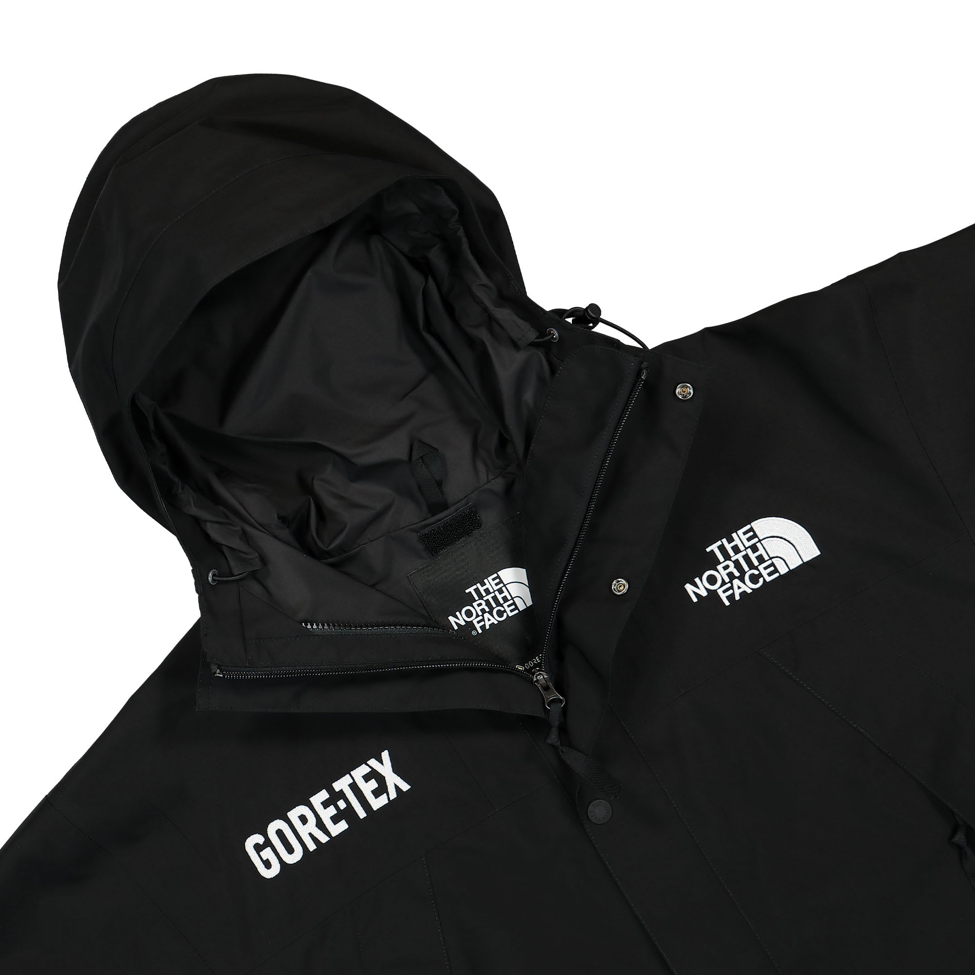 The North Face GTX Mountain Jacket TNF Black Jackets Close-up | Overkill
