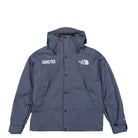 The North Face GTX Mountain Jacket Denim Blue - TNF Black Jackets NF0A831MLO3 | Overkill