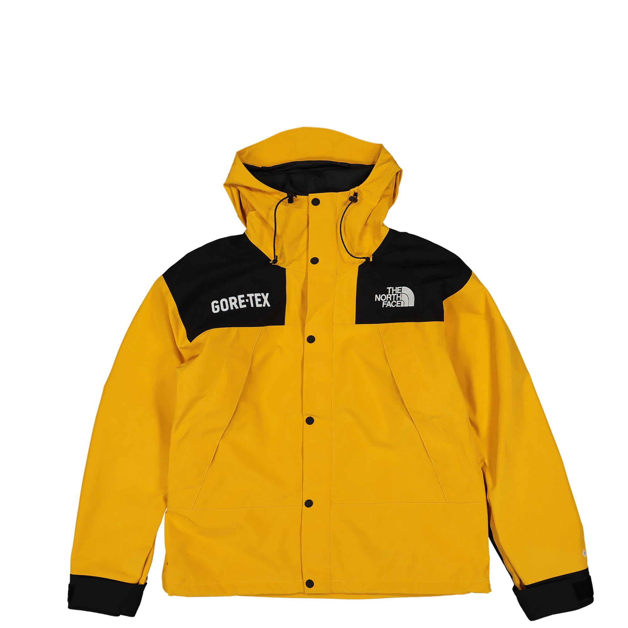 The North Face GTX Mountain Jacket Summit Gold - TNF Black Jackets NF0A831MZU3 | Overkill