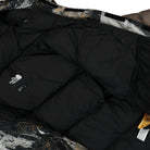 The North Face Himalayan Baltoro Jacket Falcon Brown Conrads Notes Print Puffer Jackets Detail view 1 | Overkill