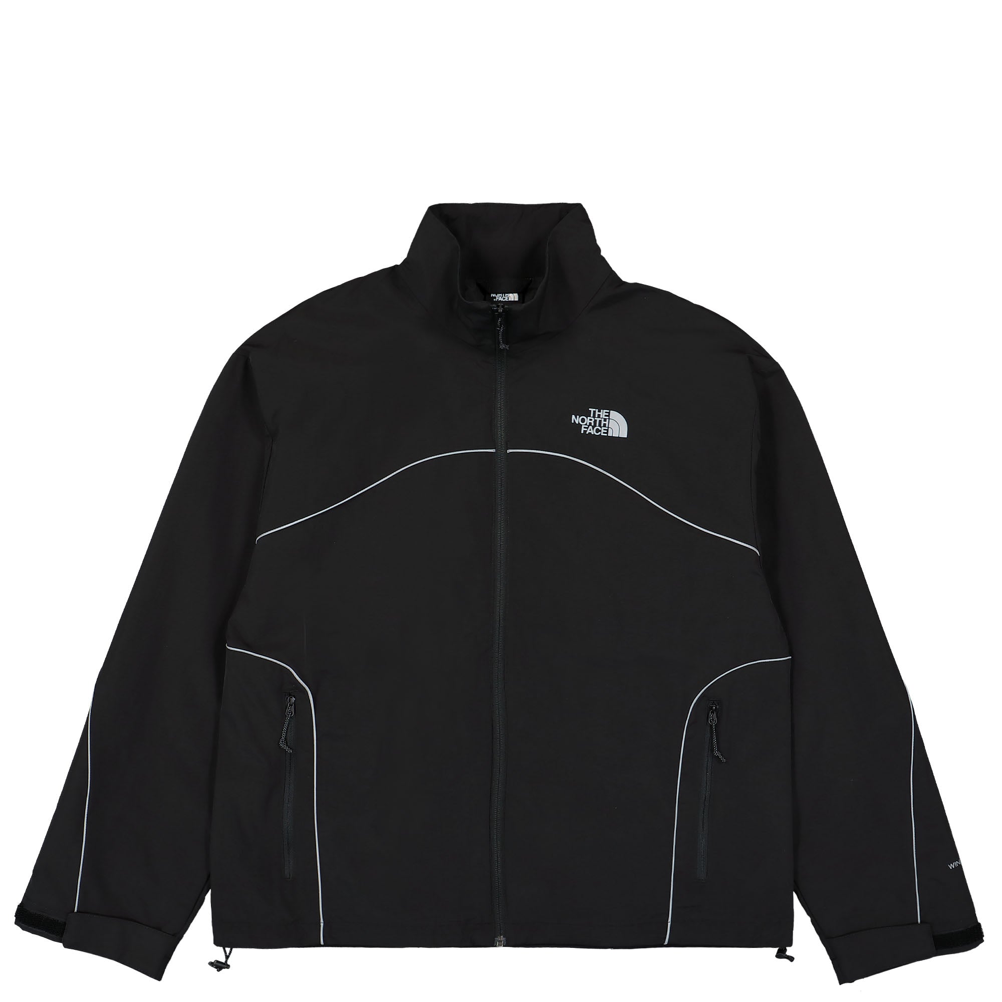 The North Face TEK Piping Wind Jacket TNF Black Jackets NF0A832LJK3 | Overkill