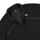 The North Face TEK Piping Wind Jacket TNF Black Jackets Close-up | Overkill