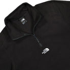 The North Face M Glacier 1/4 Zip Sweater TNF Black-NPF Sweatshirts Close-up | Overkill