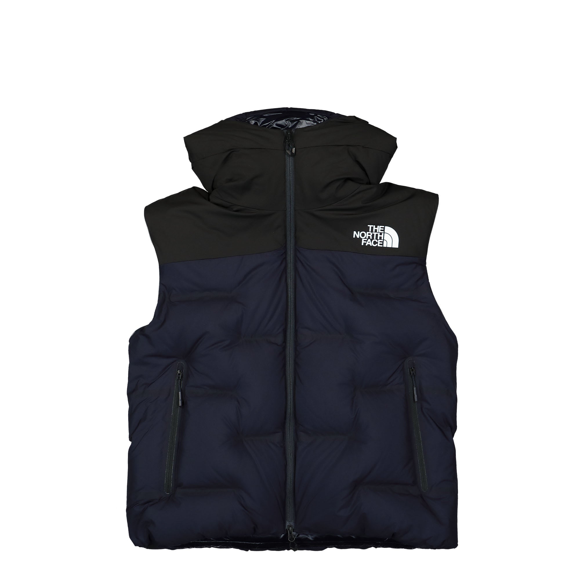 The North Face Cloud Down Nuptse Jacket TNF Black / Aviator Navy Puffer Jackets Detail view 2 | Overkill