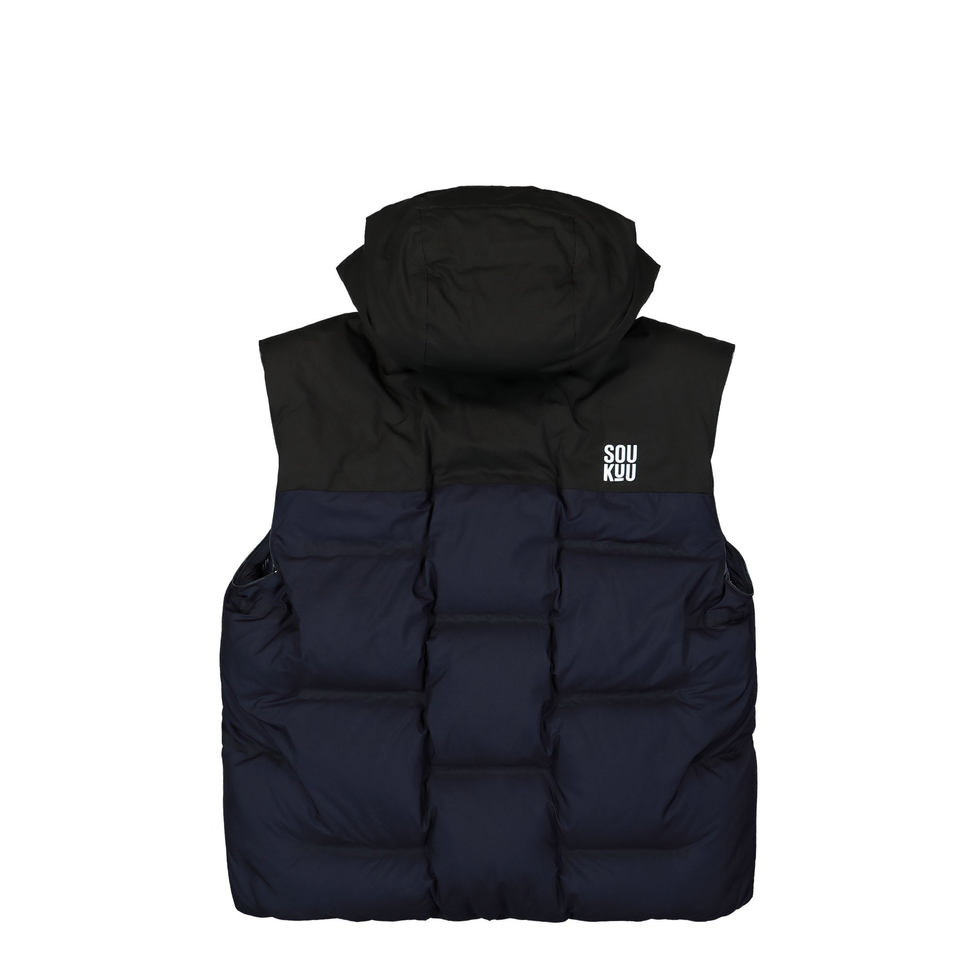 The North Face Cloud Down Nuptse Jacket TNF Black / Aviator Navy Puffer Jackets Detail view 3 | Overkill