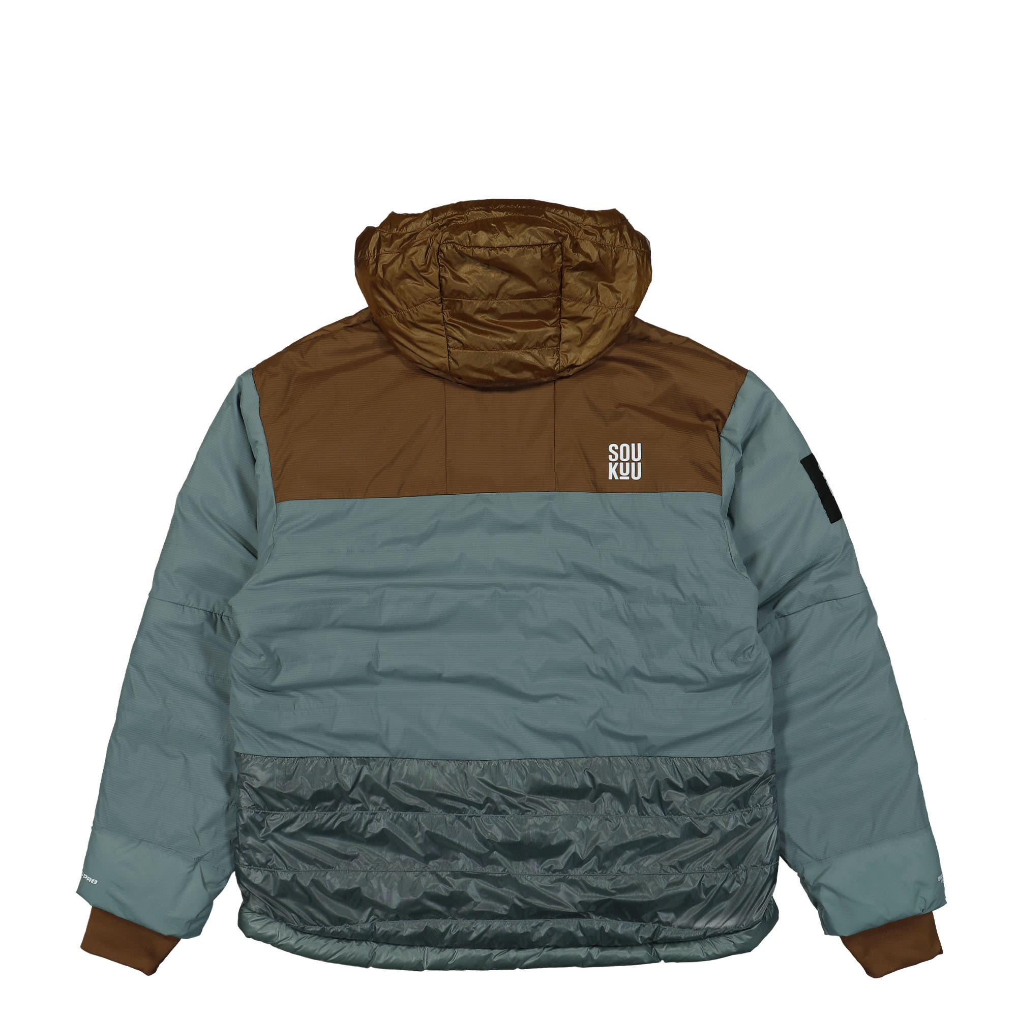 The North Face 50/50 Mountain Jacket Sepia Brown / Concrete Grey Jackets Material | Overkill