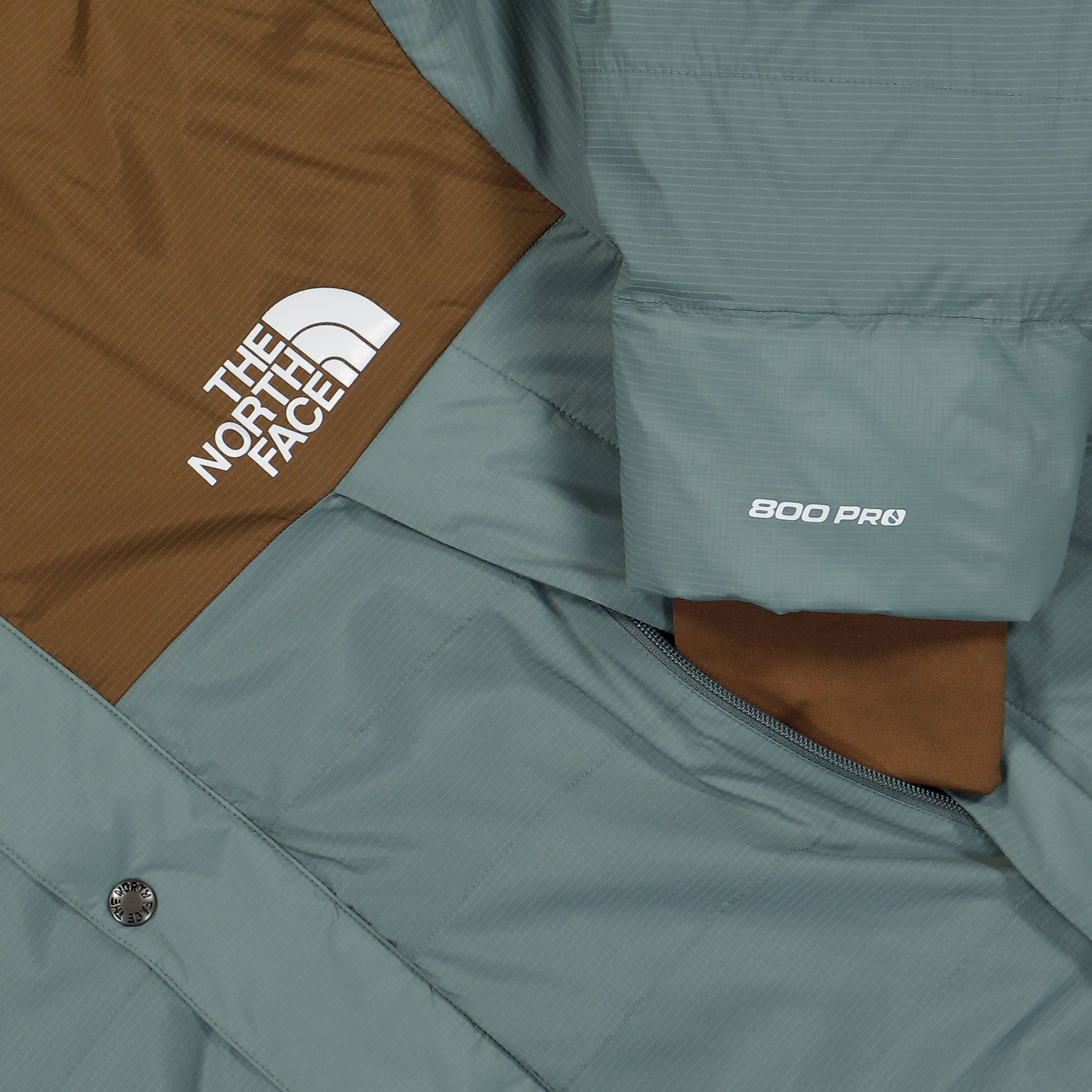 The North Face 50/50 Mountain Jacket Sepia Brown / Concrete Grey Jackets Detailfoto | Overkill