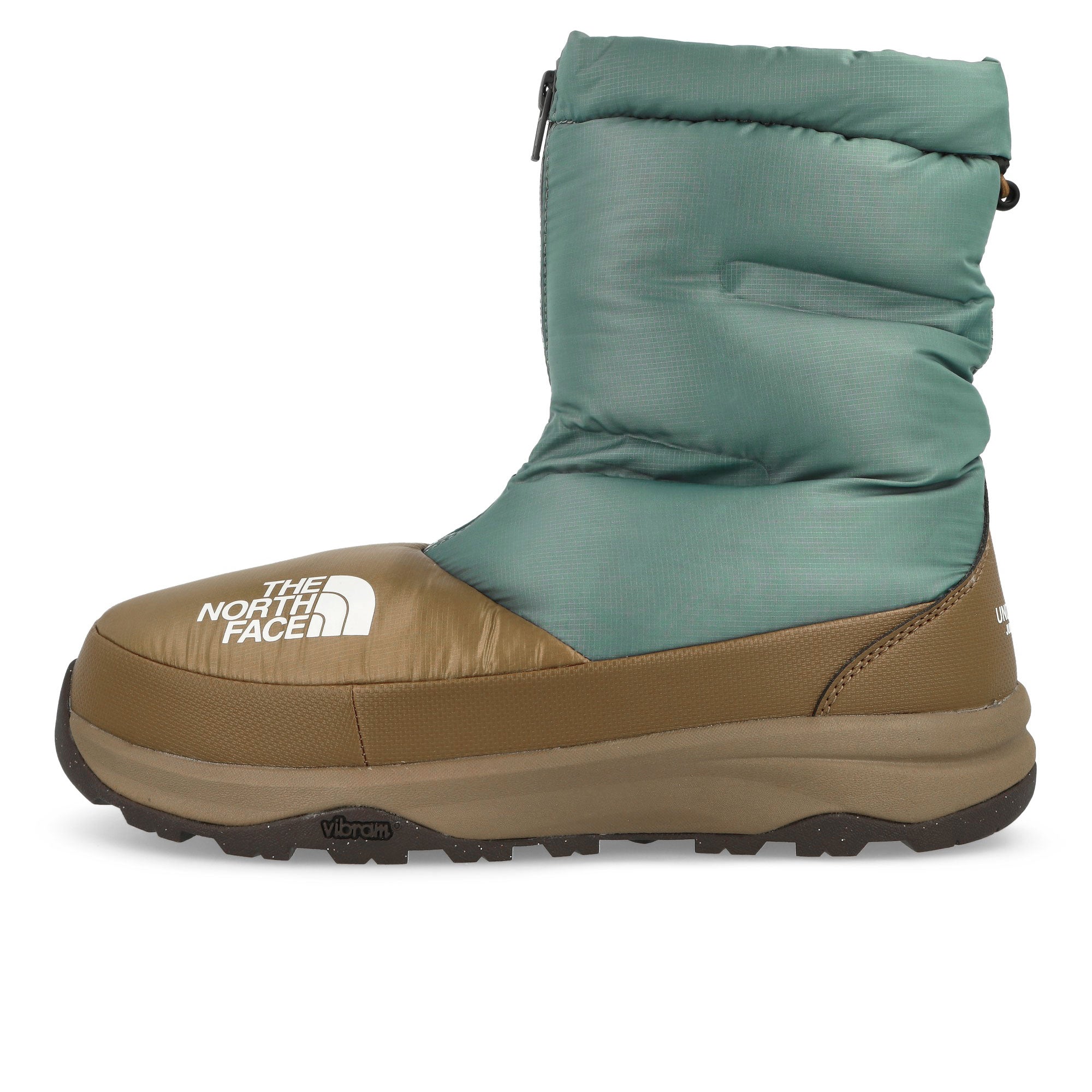The North Face Undercover x The North Face Nuptse Bootie Bronze Brown-Congrete Grey Boots NF0A84SDO41 | Overkill