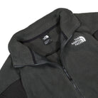 The North Face W Fleeski Y2K Jacket Asphalt Grey - TNF Black Fleece Jackets Close-up | Overkill