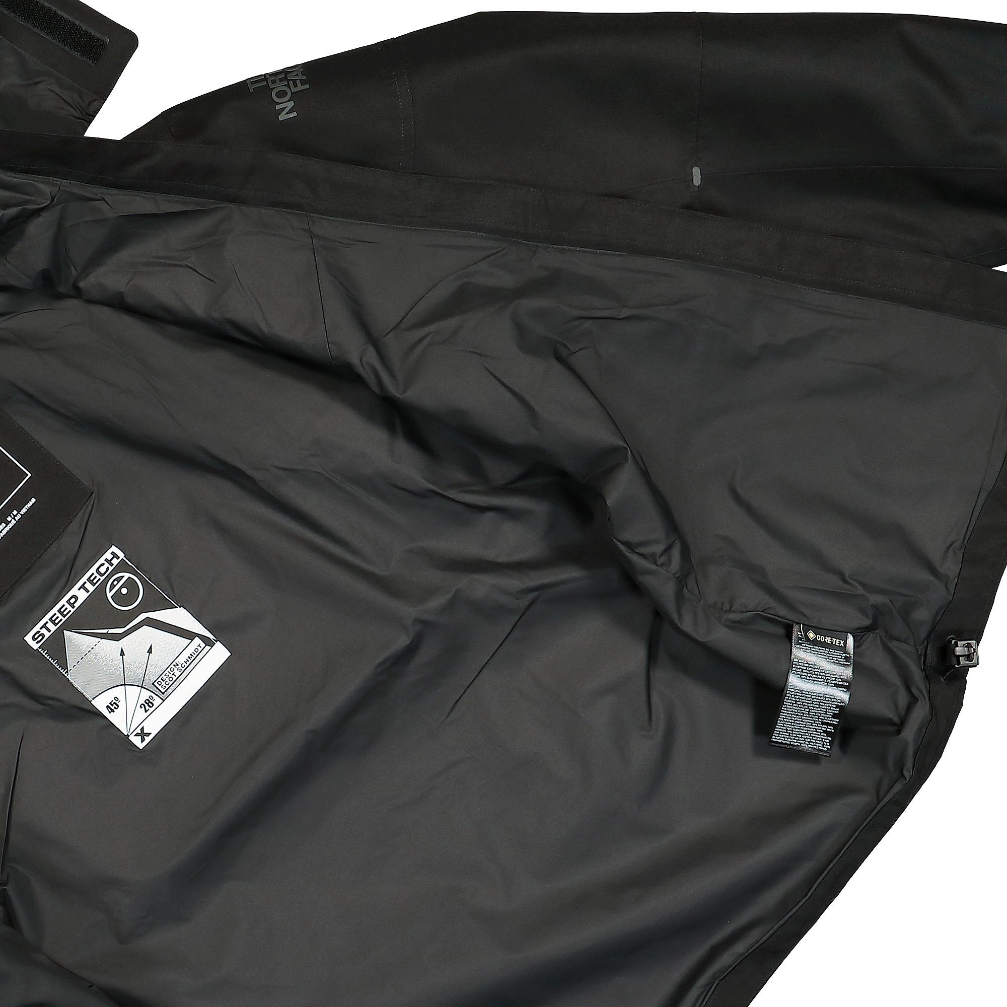 The North Face RMST Steep Tech Gore-Tex Jacket TNF Black Jackets Detail view 1 | Overkill