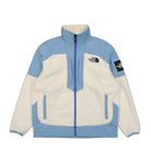 The North Face Fleeski Y2K Full-Zip Jacket White Dune / Steel Blue Fleece Jackets NF0A87AWVID | Overkill
