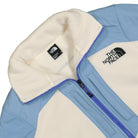 The North Face Fleeski Y2K Full-Zip Jacket White Dune / Steel Blue Fleece Jackets Close-up | Overkill