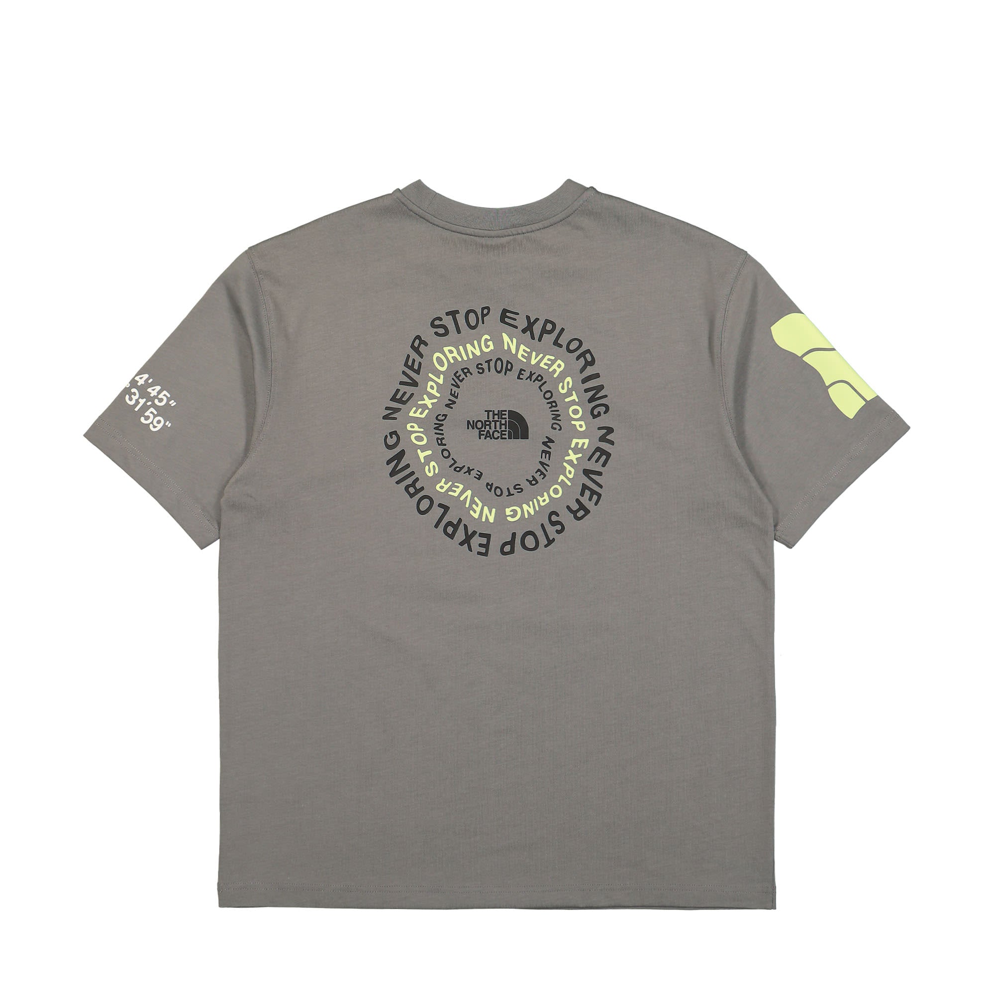 The North Face NSE Graphic S/S Tee Smoked Pearl T-Shirts Close-up | Overkill