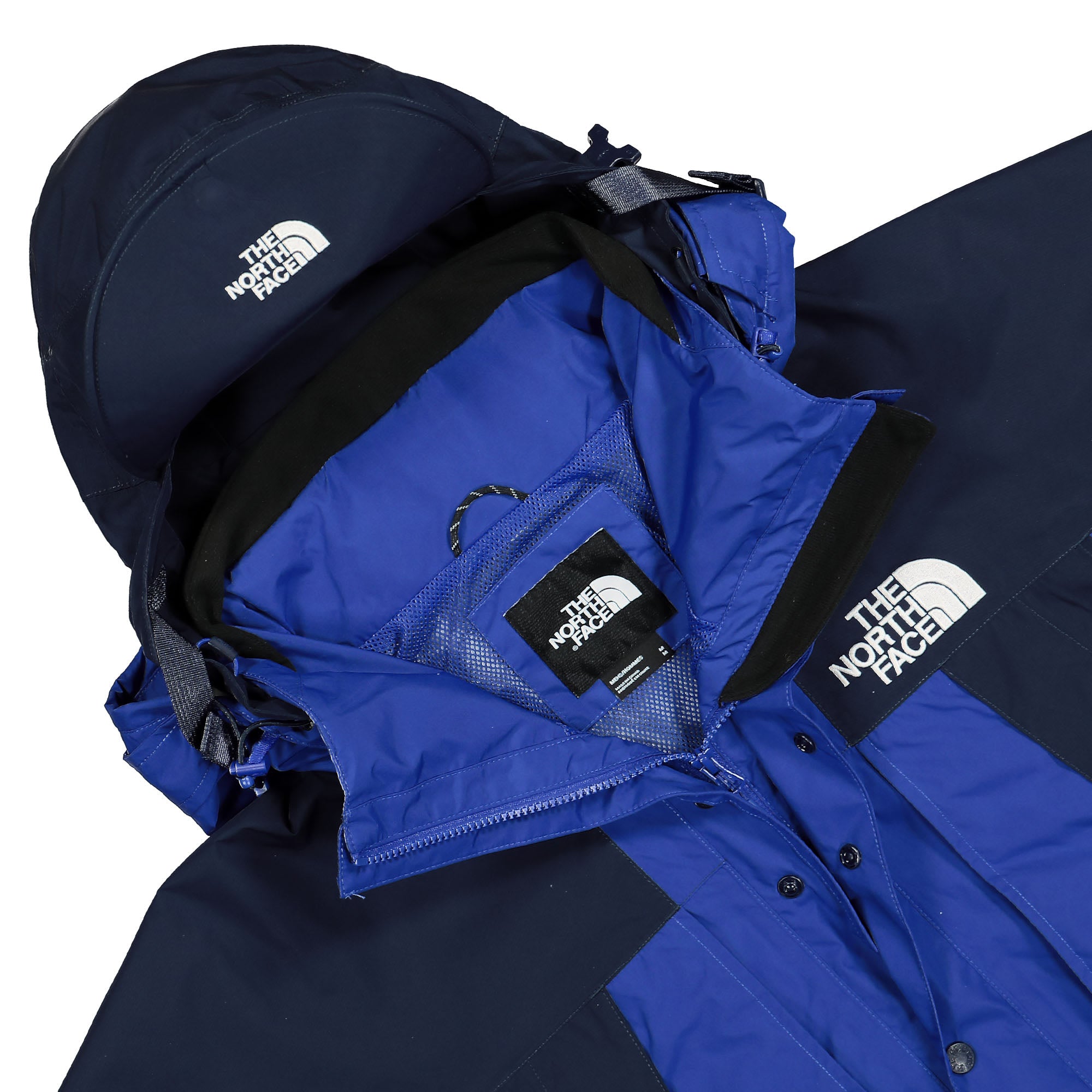 The North Face GTX Multi Pocket Jacket - AP Summit Navy / TNF Blue Windbreaker Close-up | Overkill