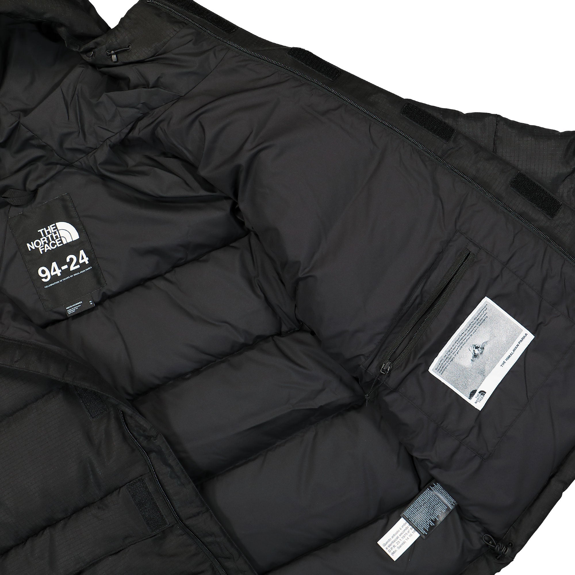 The North Face Himalayan 30 Anniversary Parka TNF Black Puffer Jackets Detail view 1 | Overkill