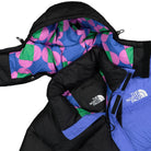 The North Face Down Puffer Jacket TNF Black / Solar Blue Puffer Jackets Close-up | Overkill