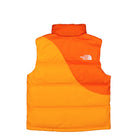 The North Face Down Vest Red Orange / Apricot Glaz Vests Material | Overkill