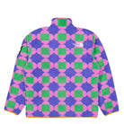 The North Face Reversible Fleece Jacket Solar Blue Lets Blossom Together Print Fleece Jackets Material | Overkill