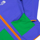 The North Face Reversible Fleece Jacket Solar Blue Lets Blossom Together Print Fleece Jackets Detail view 4 | Overkill
