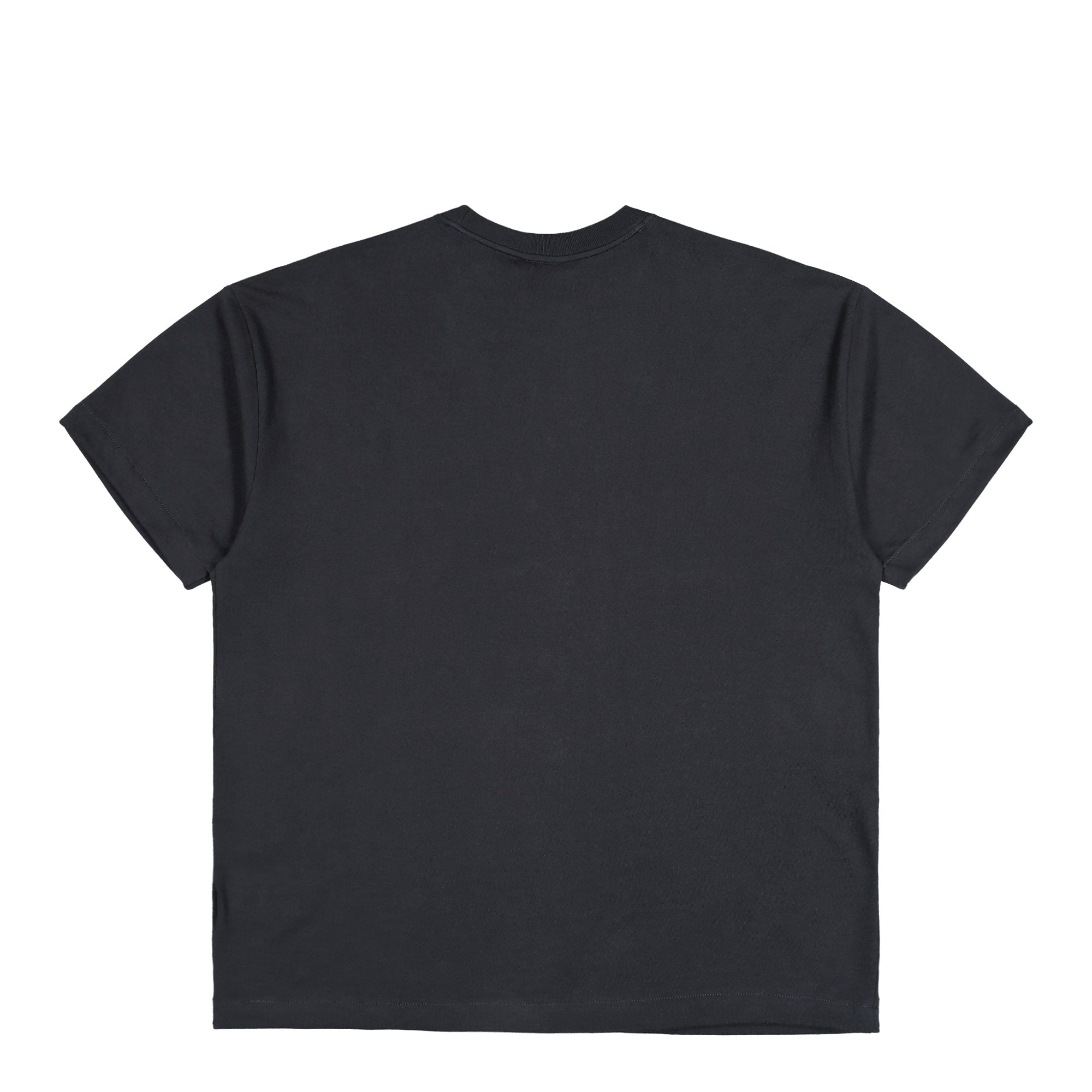 The North Face M TNF Red Box S/S Tee Obsidian T-Shirts NF0A8EG50SA Close-up | Overkill
