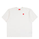 The North Face M TNF Red Box S/S Tee White Dune T-Shirts NF0A8EG5QLI1 | Overkill
