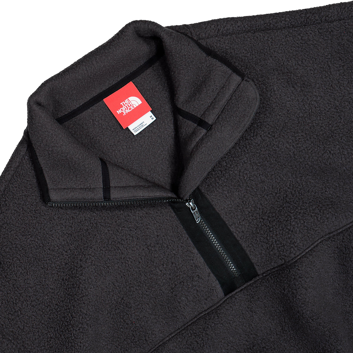 The North Face M Red Box 1/2 Zip Fleece Sweater Obsidian sweater NF0A8EGC0SA Detailfoto | Overkill
