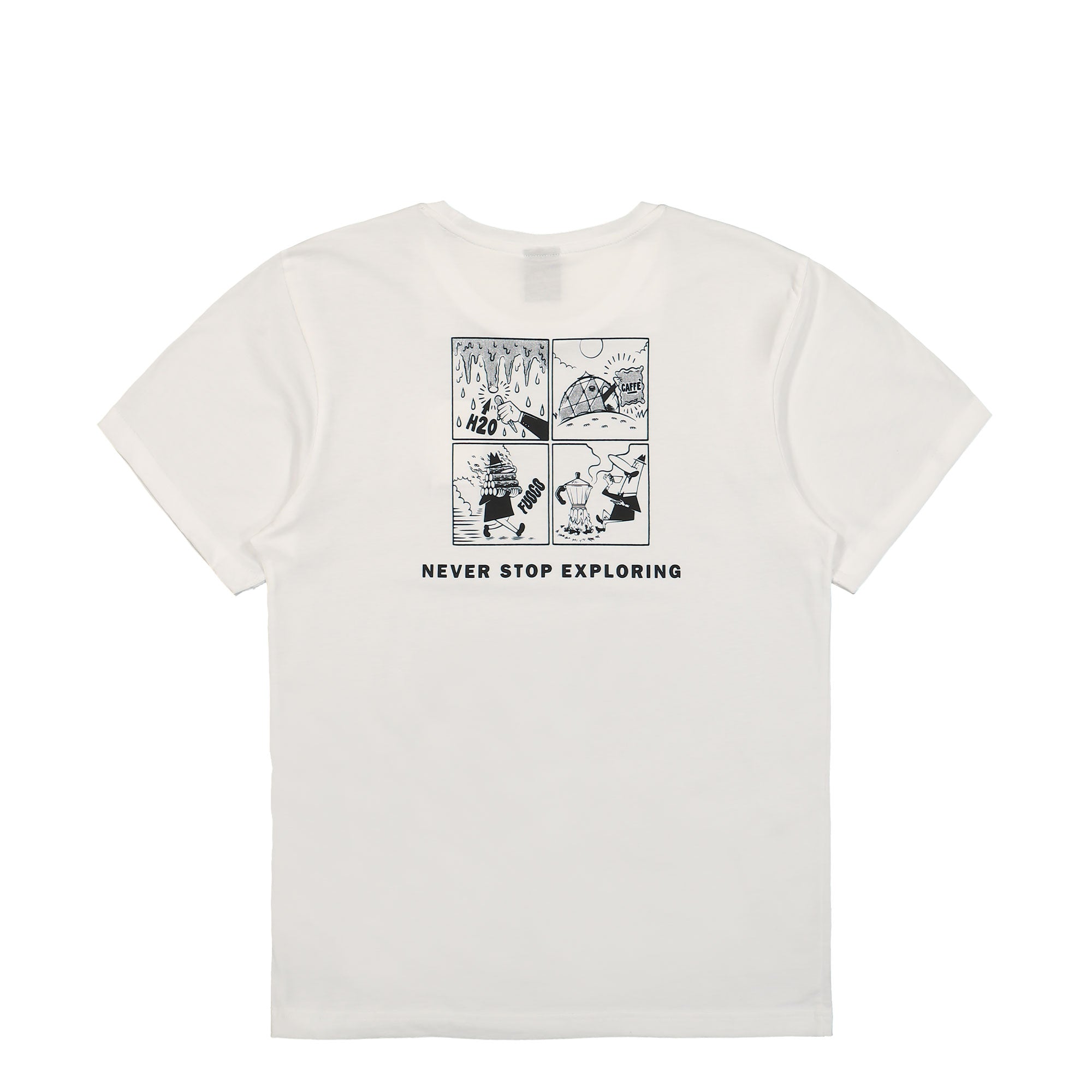 The North Face S/S T-Shirt White T-Shirts Close-up | Overkill