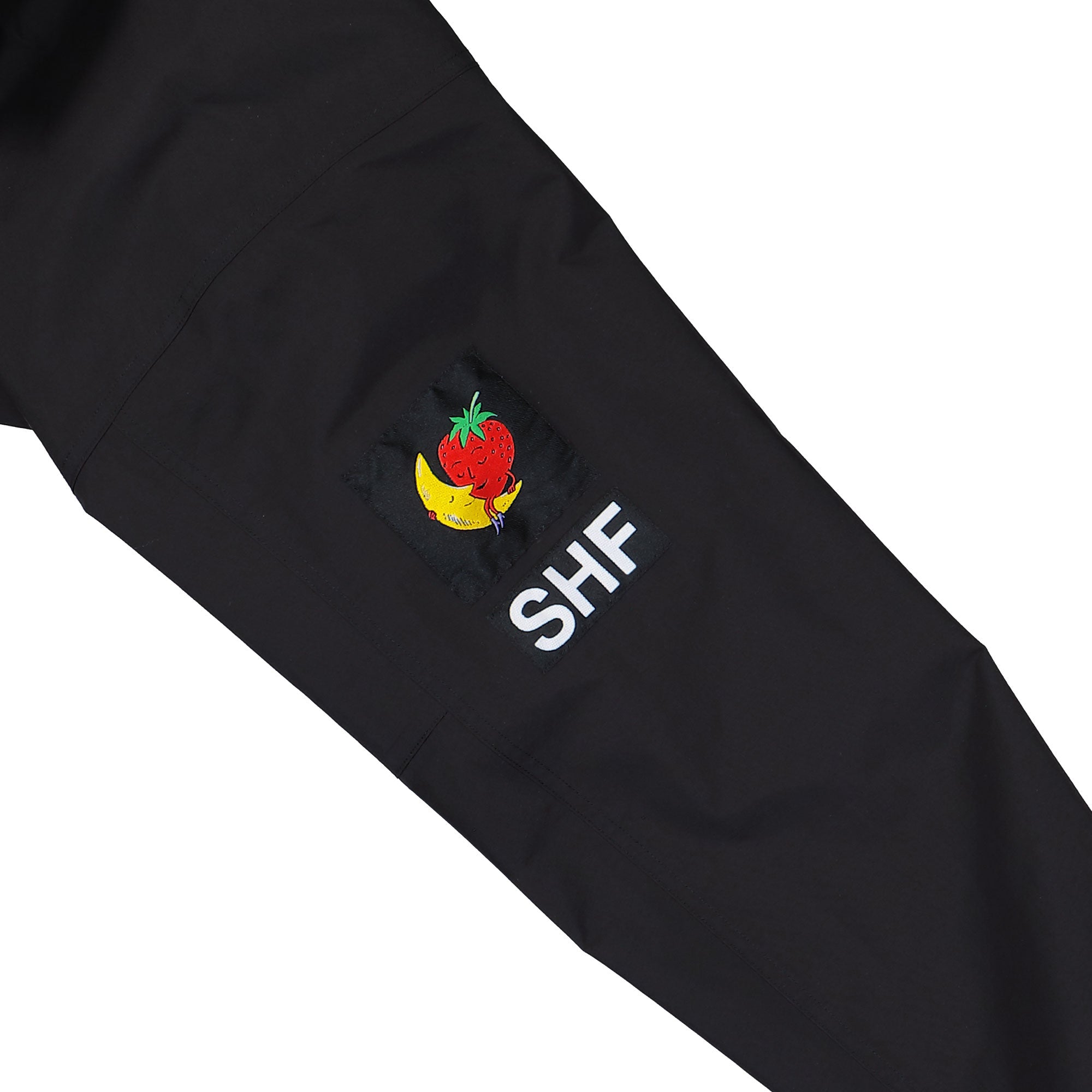 SHF x The North Face Mountain Jacket TNF Black Jackets NF0A8HHKJK3 Detail View 2 | Overkill

