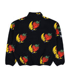 SHF x The North Face Half-Zip Fleece Jacket TNF Black / Strawberry Moon Print Fleece Jackets NF0A8HNBNY1 Close-up | Overkill
