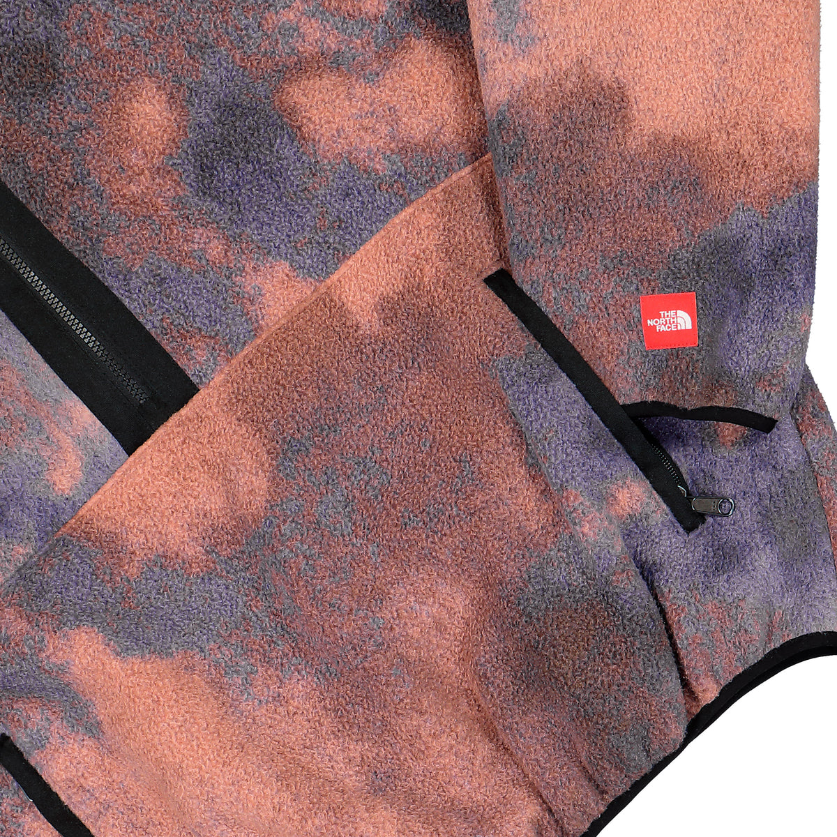 The North Face M Red Box Printed Fleece Sweater Grounded Plum 1 sweater NF0A8KRBR24 Detail View 1 | Overkill
