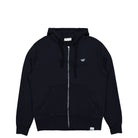 Edmmond Studios Duck Patch Zip Hoodie Navy Hoodies NOS-40-05590 | Overkill