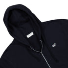 Edmmond Studios Duck Patch Zip Hoodie Navy Hoodies Close-up | Overkill