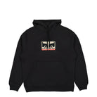 Obey Napapijri x Obey Hoodie Black Hoodies NP0A4HMF0411 | Overkill