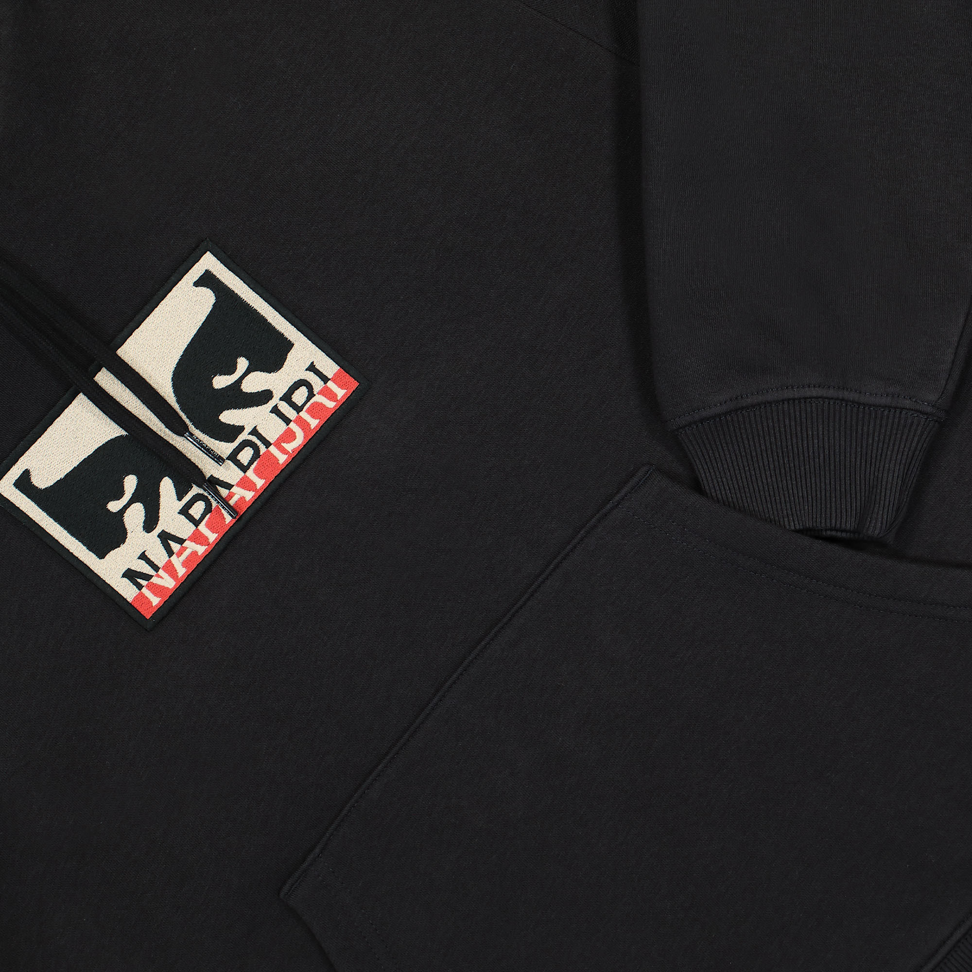 Obey Napapijri x Obey Hoodie Black Hoodies Detailfoto | Overkill