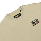 Obey Napapijri x Obey Dont Just Watch It Burn Crew Cream Sweatshirts Material | Overkill