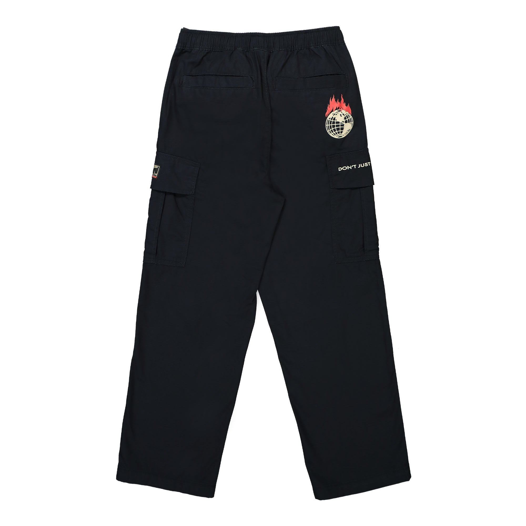 Obey Napapijri x Obey Dont Just Watch It Burn Pant Black Sweat & Track Pants Material | Overkill