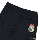 Obey Napapijri x Obey Dont Just Watch It Burn Pant Black Sweat & Track Pants Detail view 1 | Overkill