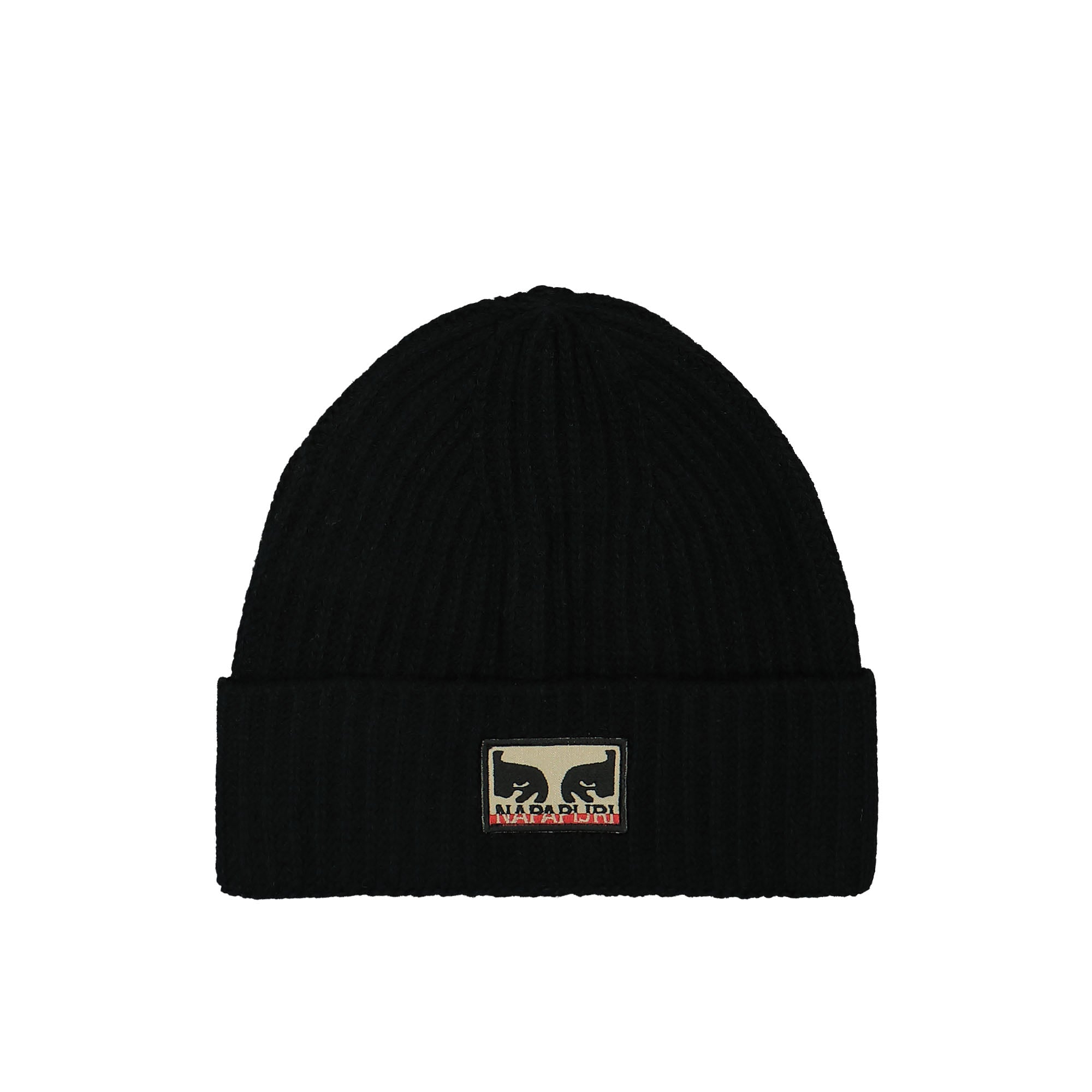 Obey Napapijri x Obey Beanie Black Beanies NP0A4HMO0411 | Overkill