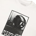 Pleasures Haircut T-Shirt White T-Shirts Close-up | Overkill