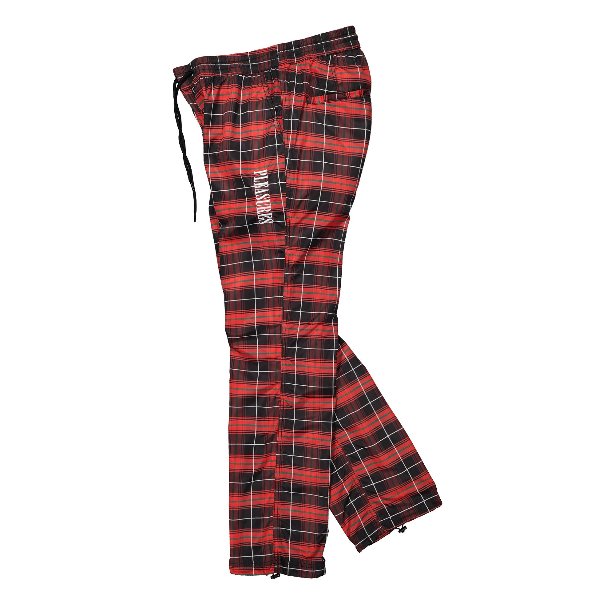 Pleasures Wonder Track Pant Red Sweat & Track Pants Close-up | Overkill