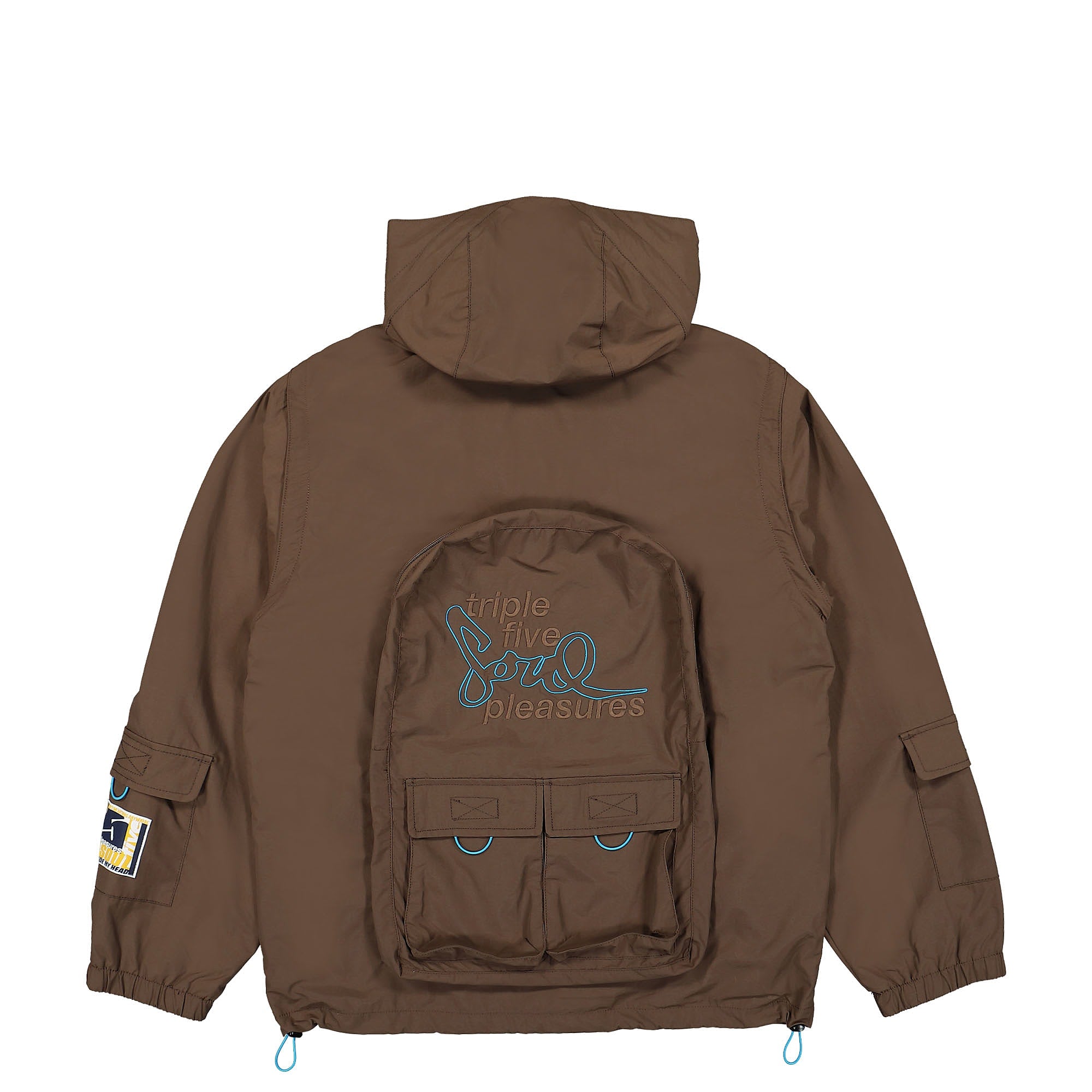Triple 5 Soul x Pleasures Triple Modular Jacket P23555004-Coffee