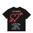 Pleasures Biz Card T-Shirt Black T-Shirts Close-up | Overkill