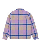 Pleasures Folklore Plaid Work Jacket Purple Jackets Material | Overkill
