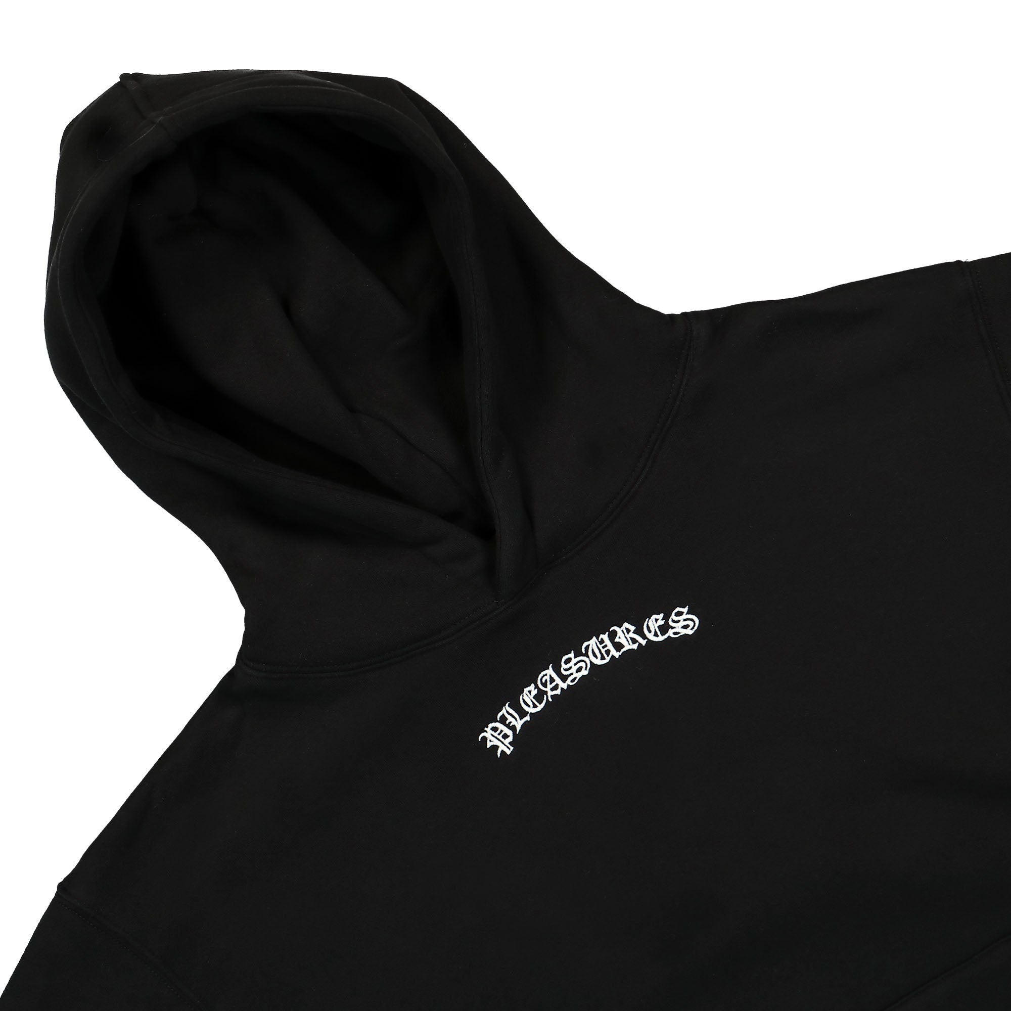 Pleasures Neural Hoodie Black Hoodies Material | Overkill
