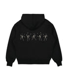 Pleasures Bone Hoodie Black Hoodies Close-up | Overkill